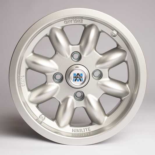 Genuine Minilite UK 13x6" ET+8 TO ET+28 "Made To Order" Alloy Wheel