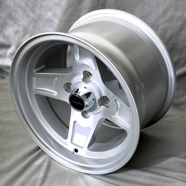 Maxilite Campagnolo Stellone 13x8” 4x100 PCD ET-6 Silver Alloy Wheel