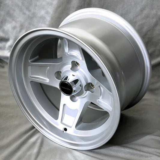 Maxilite Campagnolo Stellone 13x8” 4x100 PCD ET-6 Silver Alloy Wheel