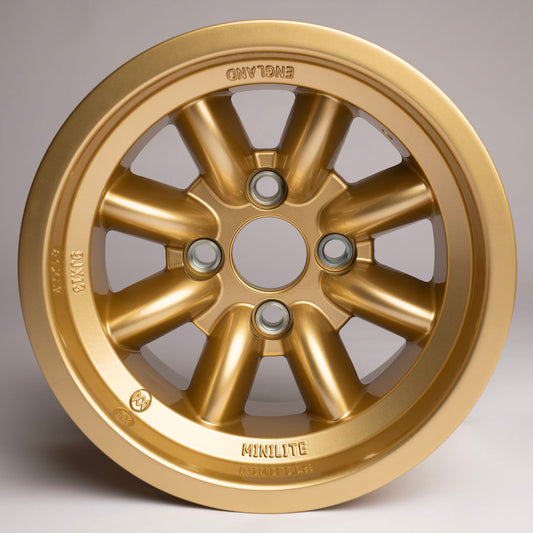 Genuine Minilite UK 13x5" ET+0 TO ET+26 "Made To Order" Alloy Wheel