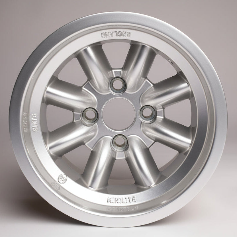 Genuine Minilite UK 13x9" ET-17 TO ET+4 "Made To Order" Alloy Wheel