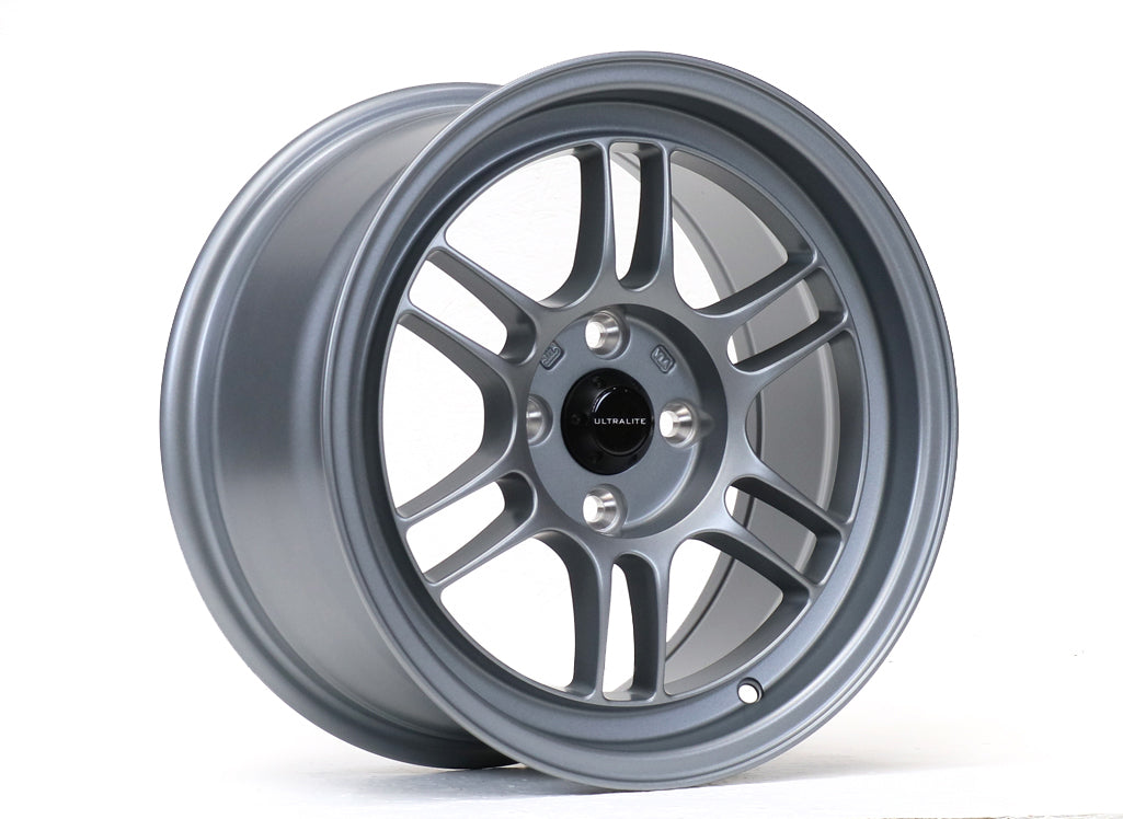 Ultralite F1 15x7.5" 4x100 PCD ET+30 Matt Grey Alloy Wheel