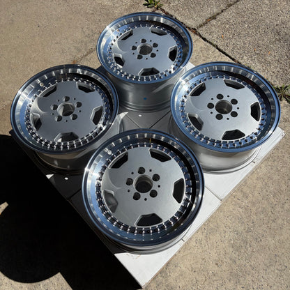 Maxilite Aero 3 OZ Style 17x8.5" 5x112 PCD *SALE* SET OF 4X WHEELS