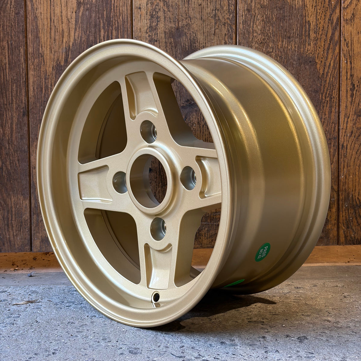 Maxilite Campagnolo Stellone 13x7” 4x130 PCD ET+10 Gold Alloy Wheel