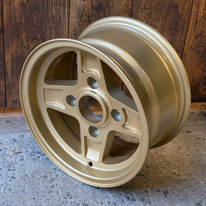 Maxilite Campagnolo Stellone 13x7” 4x130 PCD ET+10 Gold Alloy Wheel