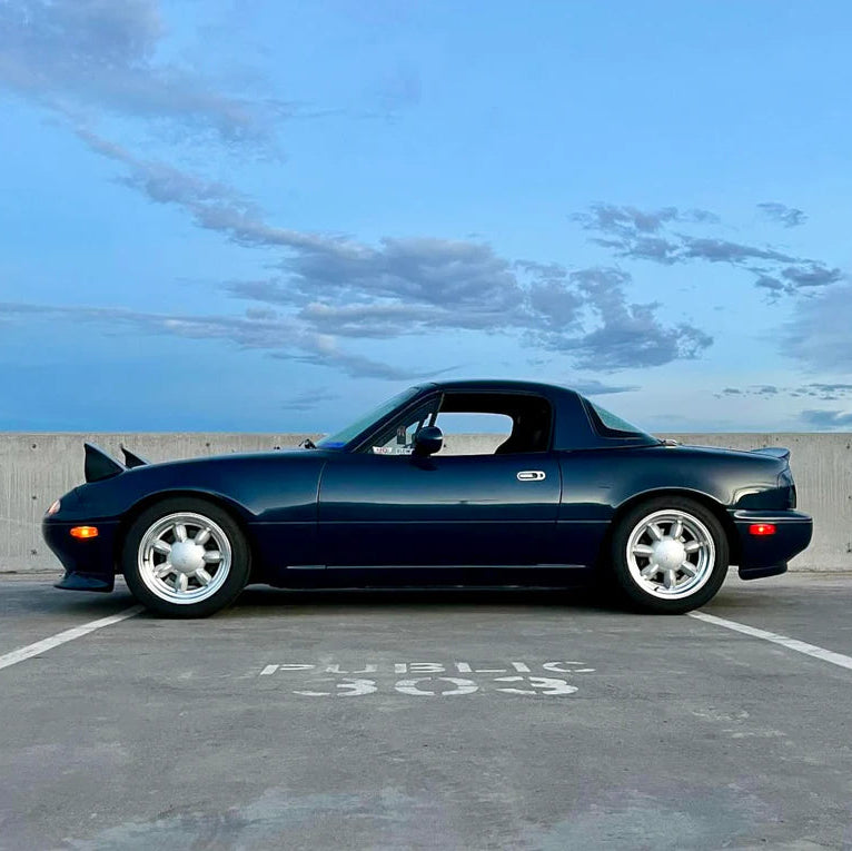 RML Daisy 15x8" 4x100 PCD ET+30 Silver/DCUT Alloy MX5 Wheel