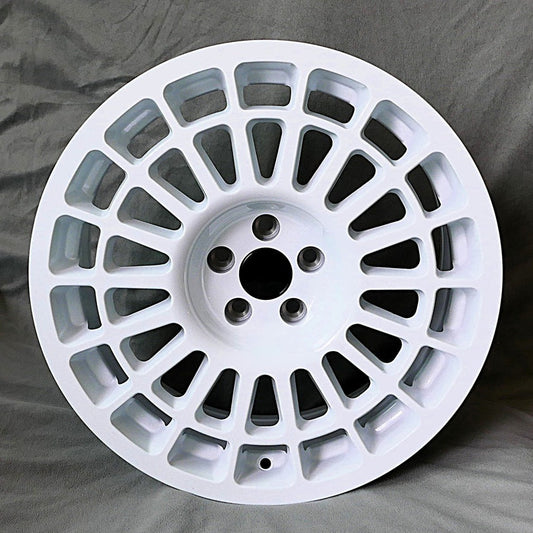 Maxilite Lancia Delta HF Integrale Style 17x8" 5x98 PCD ET+25 White Alloy Wheel