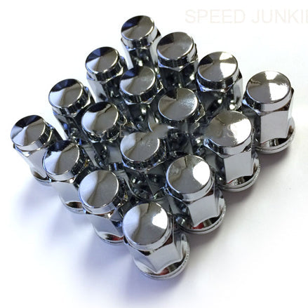 Ultralite Classic Mini Chrome 3/8 UNF Domed 60 Degree Taper Wheel Nut