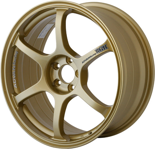 Advan Racing RG2 18x8" 5x100 PCD ET+45 Gold Alloy Wheel