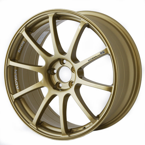 Advan Racing RS 18x8" 5x100 PCD ET+45 Gold Alloy Wheel