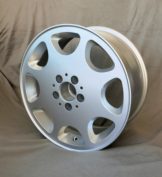 Maxilite Eight hole 17x8” 5x112 PCD ET+13 Silver Mercedes Alloy Wheel