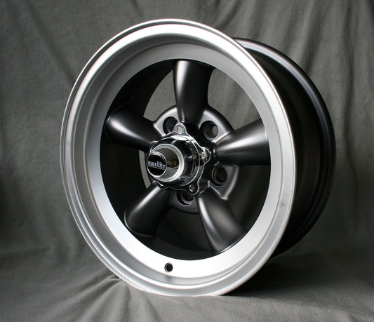 Maxilite Torque Thrust AR Style 15x7” 5x114.3 PCD ET-5 Grey/D-Cut Alloy Wheel