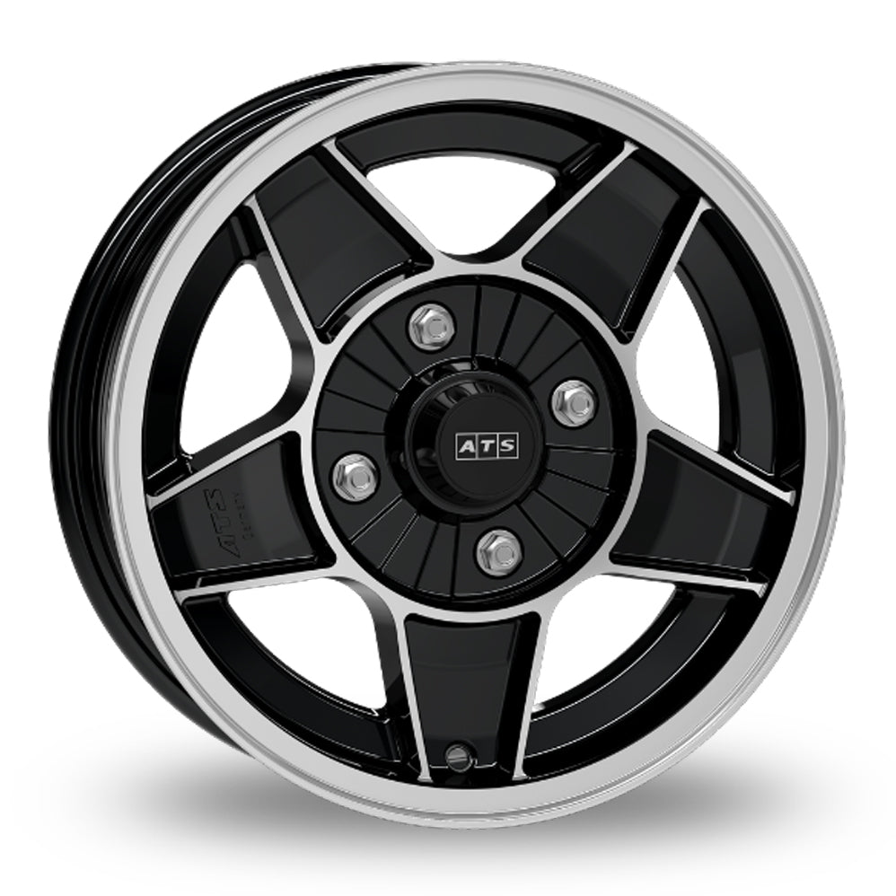ATS Classic 19x8.0" 5x112 PCD ET+48 Diamond Black Polished Alloy Wheel