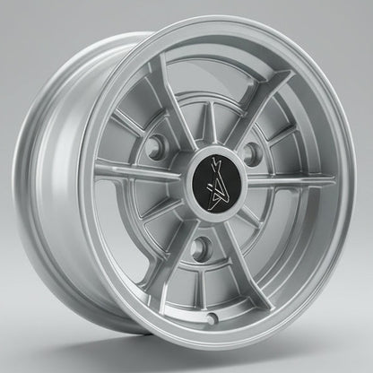 Maxilite A110 13x5.5” 3x150 PCD ET-4 Silver Alloy Wheel