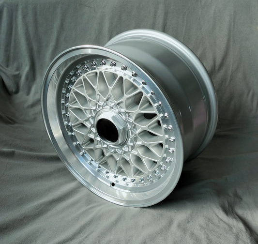 Maxilite BBS Super RS Style 16x7” 5x112 PCD ET+11 Silver/D-Cut Alloy Wheel