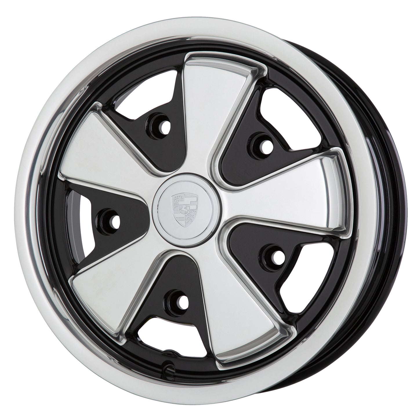 JBW FOOSH 15x4.5" 5x205 PCD ET+20 BLK/POL Alloy Wheel
