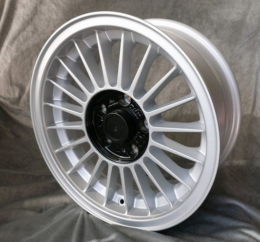 Maxilite Alpina Style 16x7” 5x120 PCD ET+11 Silver Alloy Wheel