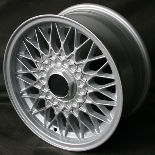 Maxilite BBS RZ RS Style 15x7" 4x100 PCD ET+24 Silver Alloy Wheel