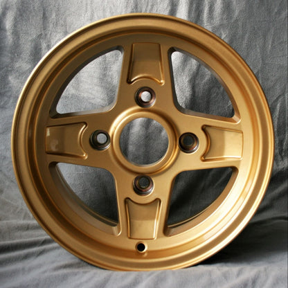 Maxilite Campagnolo Stellone 13x7” 4x130 PCD ET+10 Gold Alloy Wheel