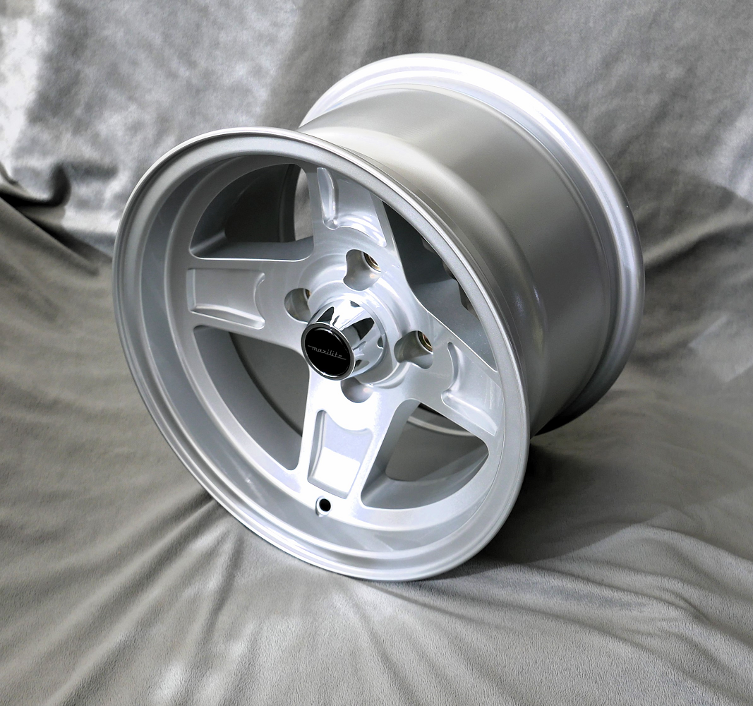 Ford Campagnolo Style 13x8" Silver Alloy Wheel (4x108 PCD) (ET-4)