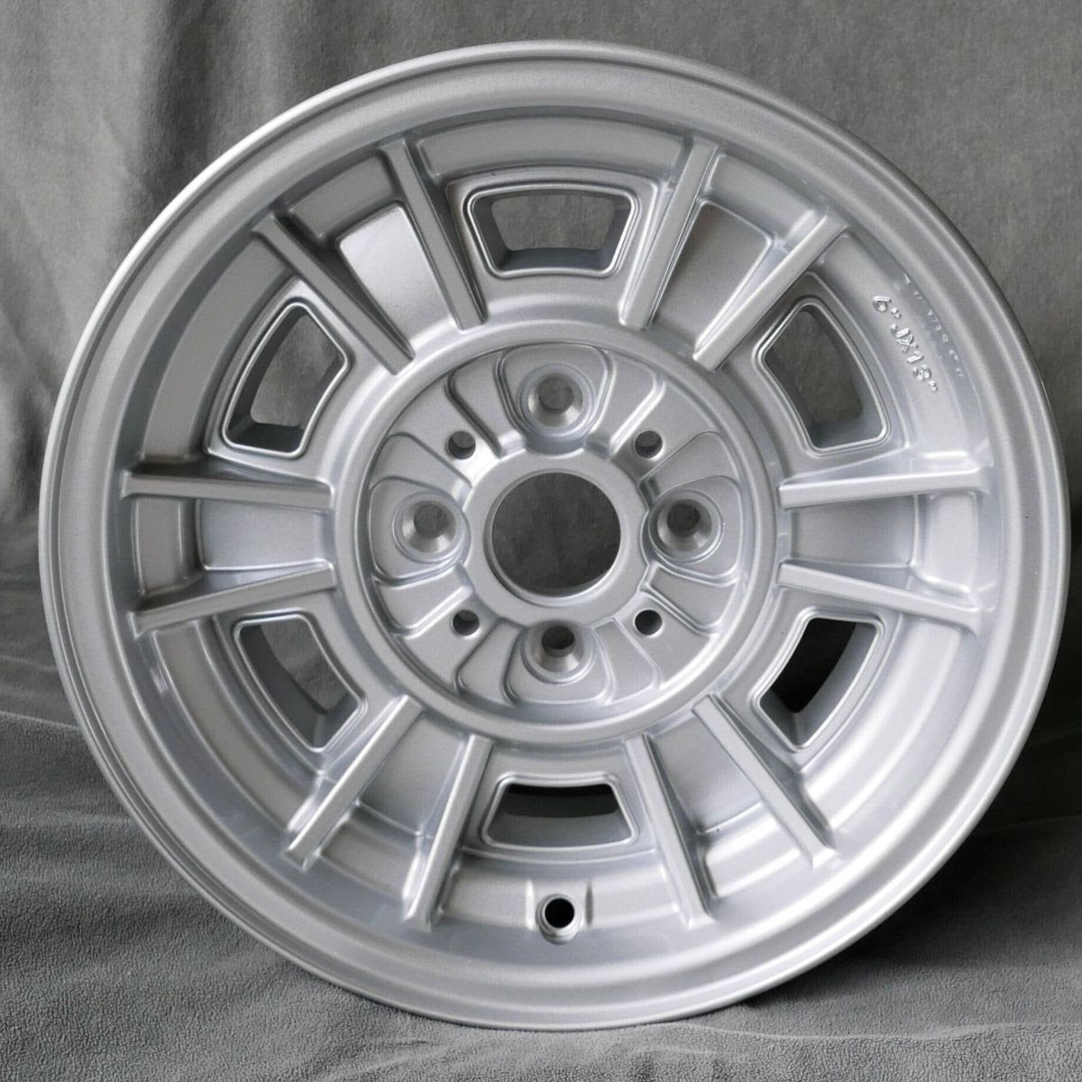 Maxilite Cromodora CD66 13x6” 4x98 PCD ET+13 Silver Alloy Wheel