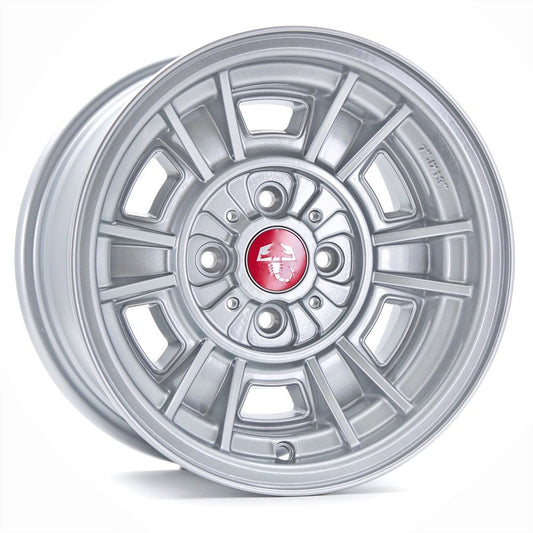 Maxilite Cromodora CD66 13x7” 4x100 PCD ET+8 Silver Alloy Wheel