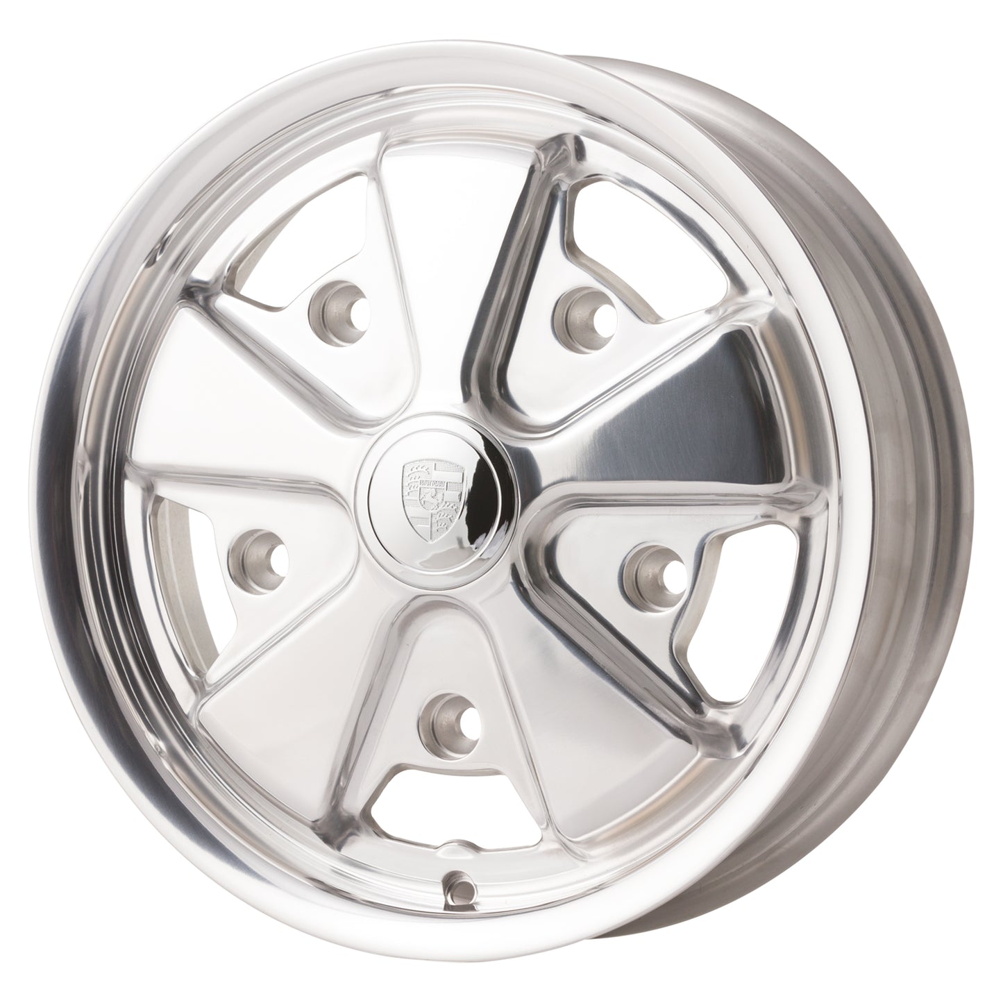JBW FOOSH 15x4.5" 5x205 PCD ET+20 Hand Polished Alloy Wheel