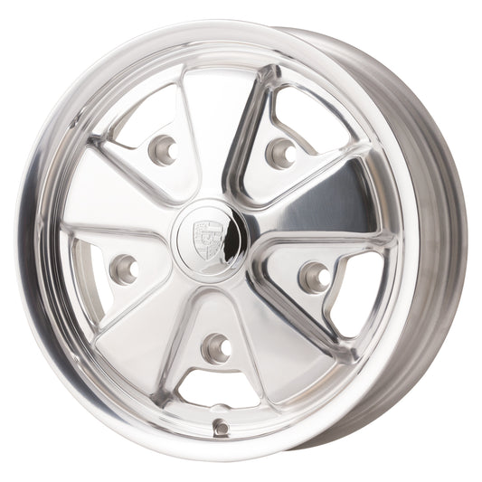 JBW FOOSH 15x4.5" 5x205 PCD ET+20 Hand Polished Alloy Wheel