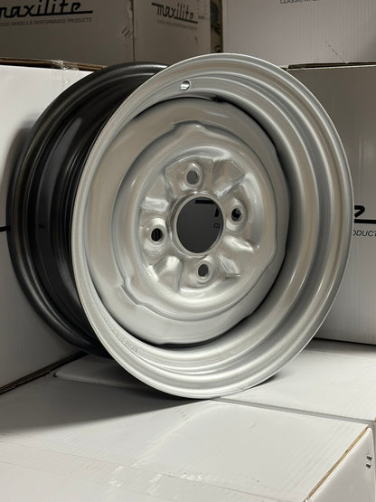 Maxilite LCS Steel 13x5.5" 4x108 PCD ET+19 Silver Ford Wheel *SALE*