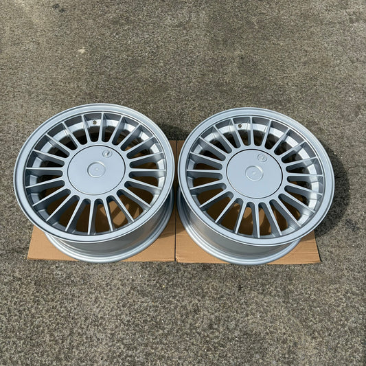 Maxilite Alpina Style 16x7” 4x100 PCD ET+28 Silver Wheels (x2) *Clearance*