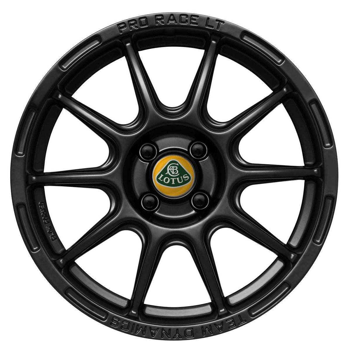 Team Dynamics Pro Race LT 17x8" 4x100 PCD ET+33 MATT BLACK Alloy Wheel