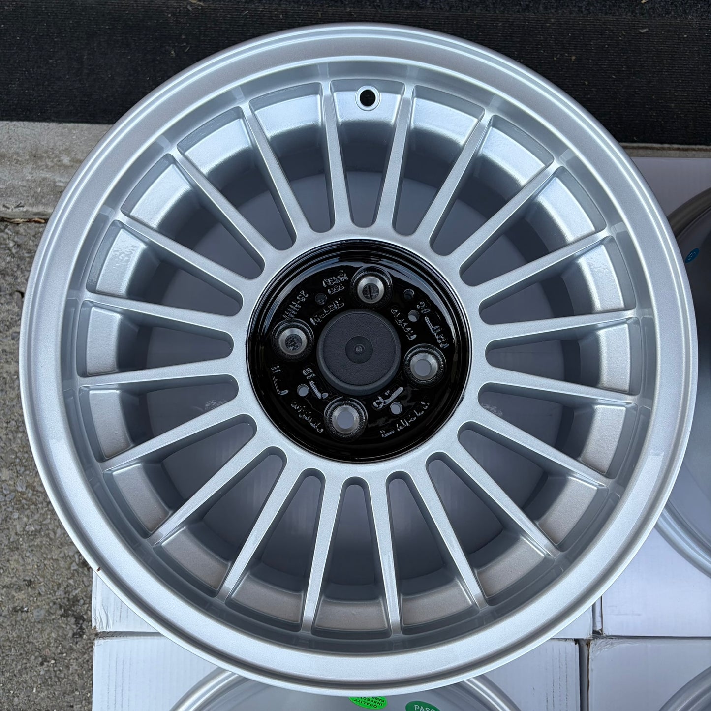 Maxilite Alpina Style 16" x 7/8J 4x100 PCD Staggered Wheel Set *Clearance*