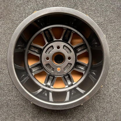 EX-DISPLAY SET Minilite UK 13x6” 4x98 PCD ET+20 / +15 GRY/DCUT Wheels