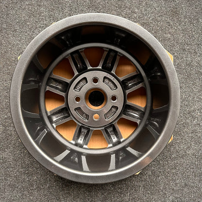 EX-DISPLAY SET Minilite UK 13x6” 4x98 PCD ET+20 / +15 GRY/DCUT Wheels