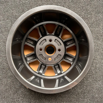 EX-DISPLAY SET Minilite UK 13x6” 4x98 PCD ET+20 / +15 GRY/DCUT Wheels