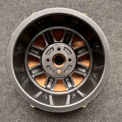 EX-DISPLAY SET Minilite UK 13x6” 4x98 PCD ET+20 / +15 GRY/DCUT Wheels