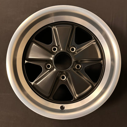 EX-DISPLAY PAIR of Porsche Fuchs Classic Style New Alloy Wheels 15x7J 5x130 PCD