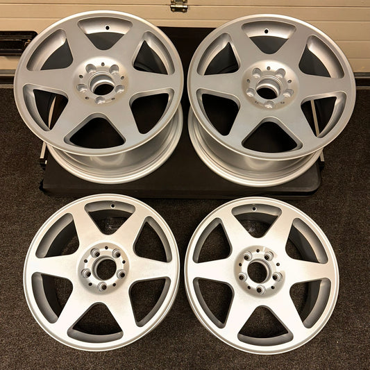 EX-DISPLAY SET Mercedes Cosworth Evo Style Alloy Wheels 17" x 8.25J 5x112 PCD