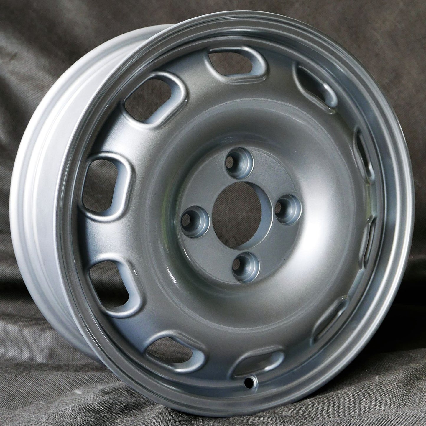 Lancia Flavia TZ Style 15x5.5" Silver Alloy Wheel (4x130 PCD) (ET+23)