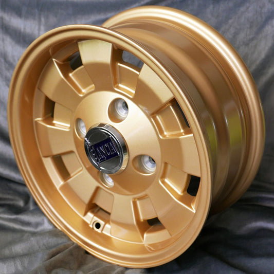 Maxilite Cromodora CD28 14x6” 4x130 PCD ET+22.5 Gold Alloy Wheel