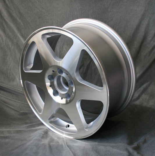 Maxilite Cosworth Evo Style 17x7.5" 5x112 PCD ET+37 Silver/D-Cut Alloy Wheel