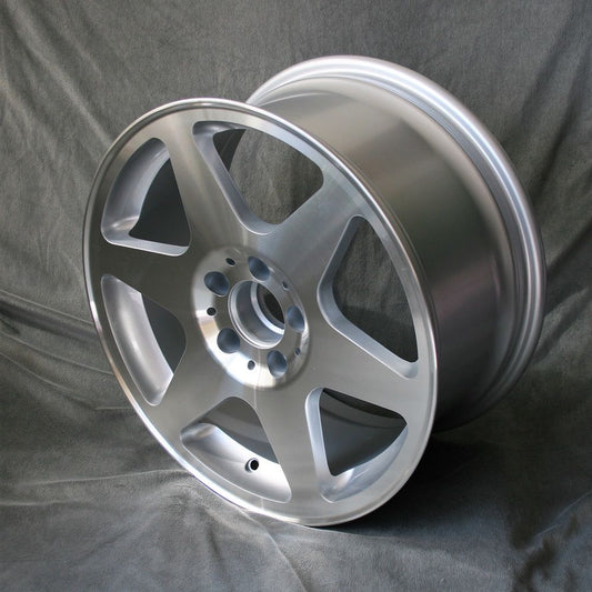 Maxilite Cosworth Evo Style 17x8.25" 5x112 PCD ET+34 Silver/D-Cut Alloy Wheel