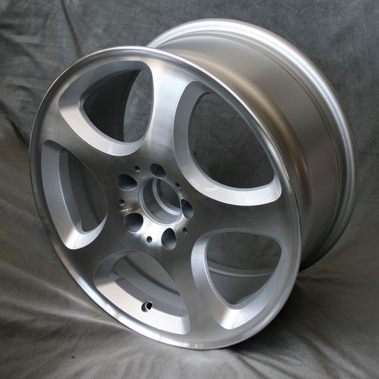 Maxilite Sador Style 17x8.25" 5x112 PCD ET+34 Silver/D-Cut Alloy Mercedes Wheel