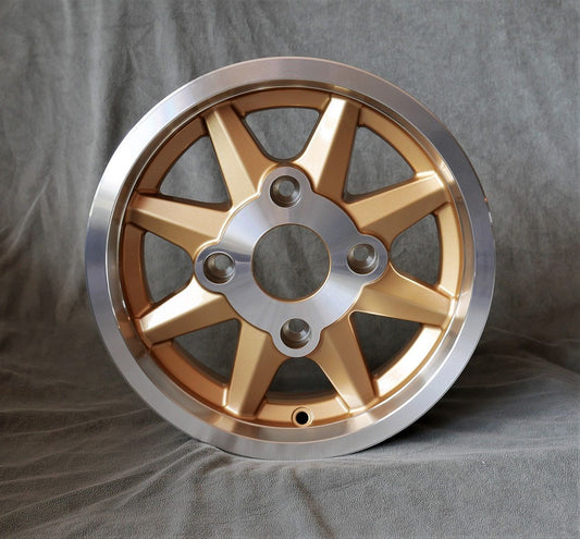 Maxilite MTX 13x5.5" 4x130 PCD ET+23 Gold/D-Cut Skoda Alloy Wheel