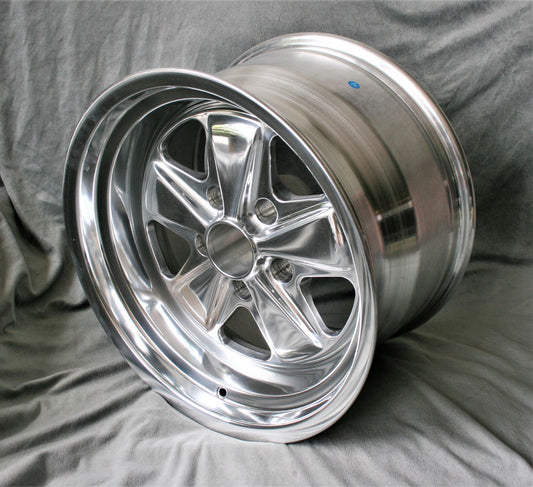 Maxilite Fuchs 17x10" 5x130 PCD ET-27 Fully Polished Alloy Wheel