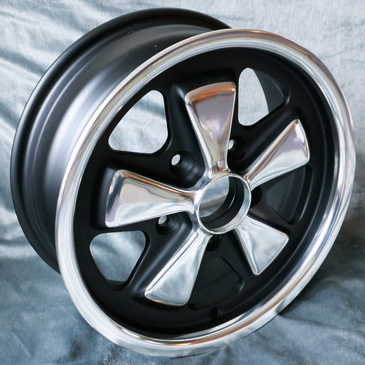 Porsche Fuchs RSR Style 15x6" [Flat 6] Alloy Wheel (5x130 PCD) (ET+36)