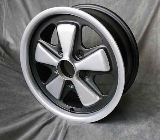 Maxilite Fuchs 15x6” 5x130 PCD ET+36 Anodised/Frosted "Flat 6" Alloy Wheel