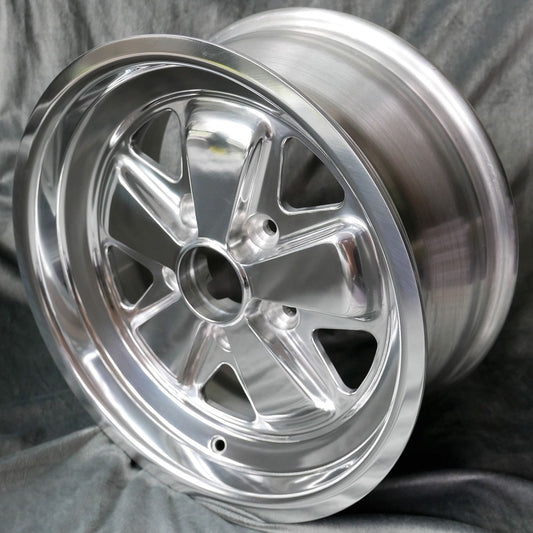 Maxilite Fuchs 16x7” 5x130 PCD ET+23.3 Fully Polished Alloy Wheel