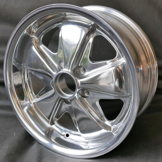 Maxilite Fuchs 16x7” 5x112 PCD ET+23.3 Fully Polished Alloy Wheel