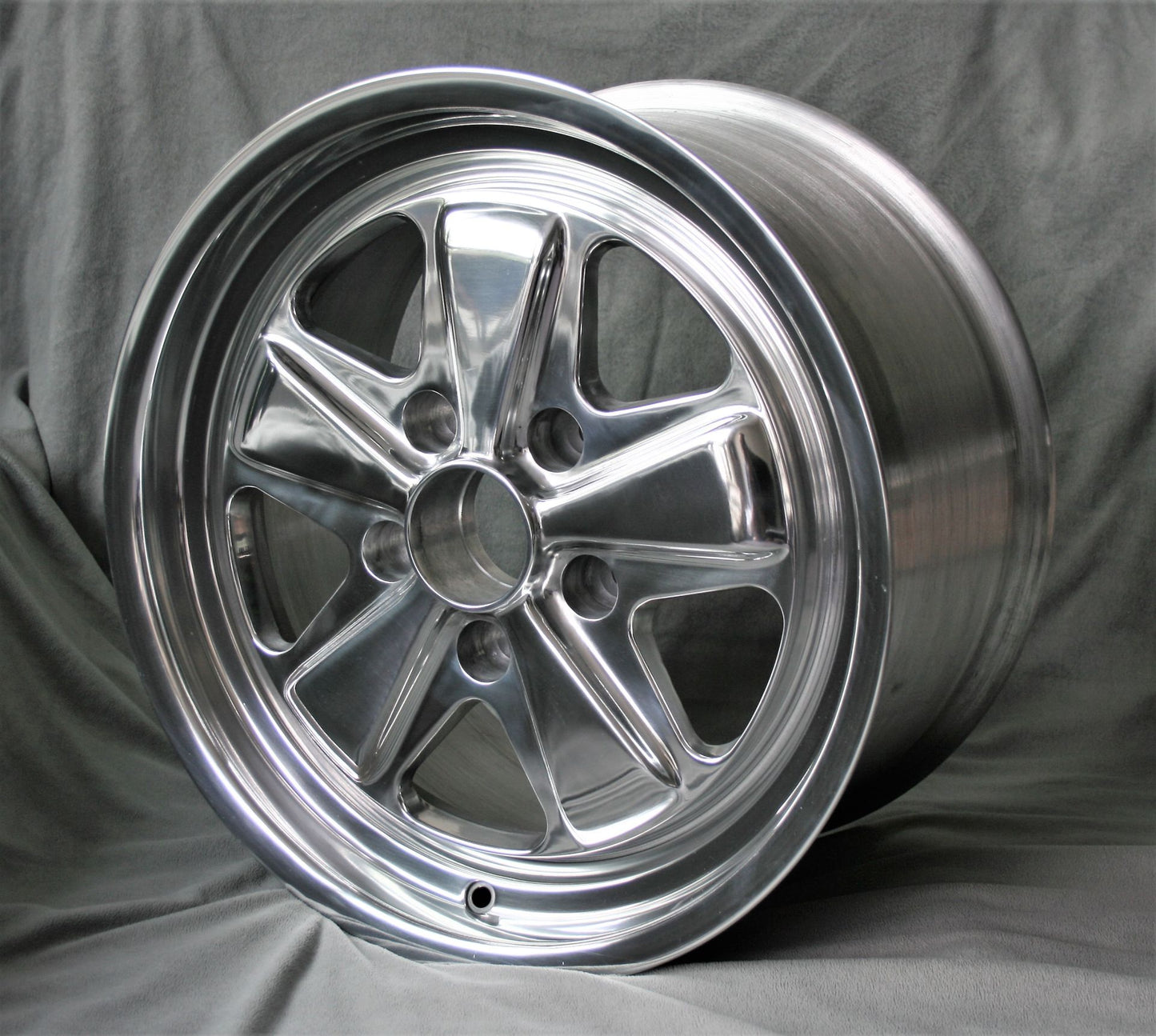 Porsche Fuchs Polished Style 17x9" Alloy Wheel (5x130 PCD) (ET+47)